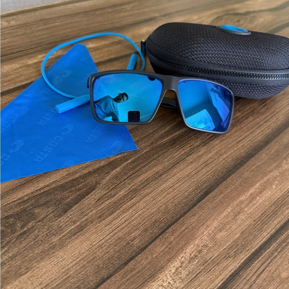 Costa Blue Sunglasses with Case